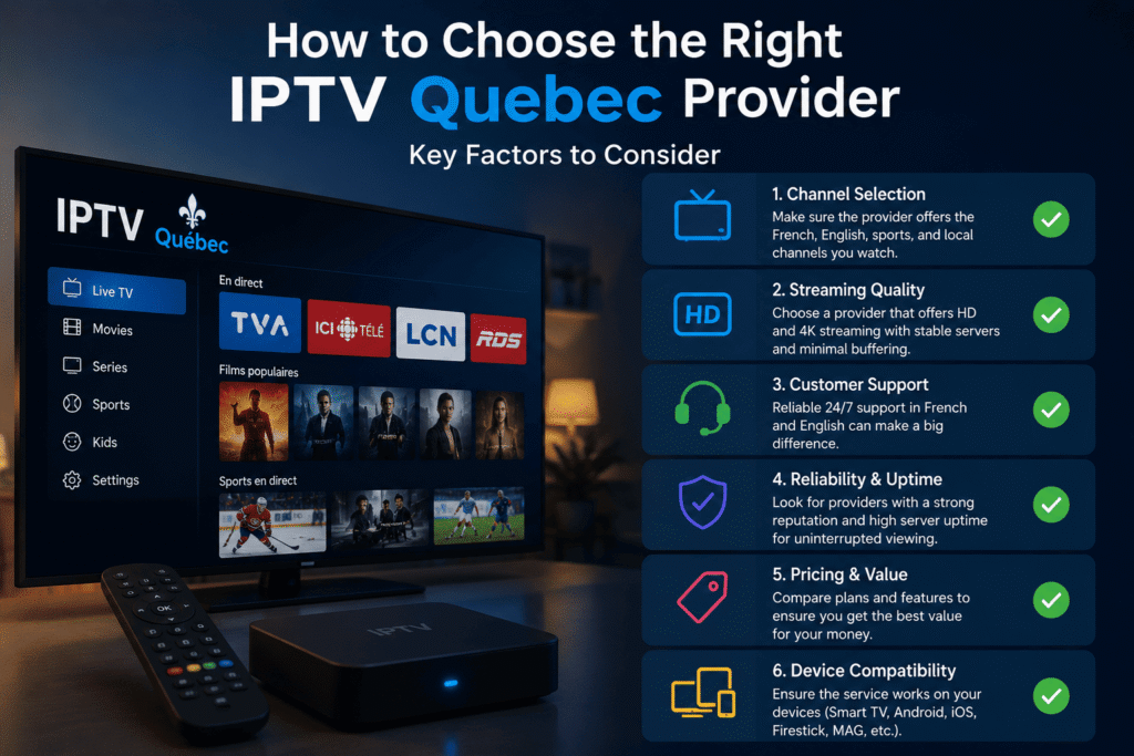iptv quebec